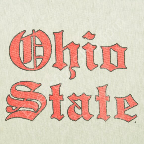 Champion Ohio State Sweatshirt Adult M Gray Vintage Reverse Weave Script 1990s - Picture 4 of 7